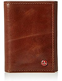 best leather trifold wallet